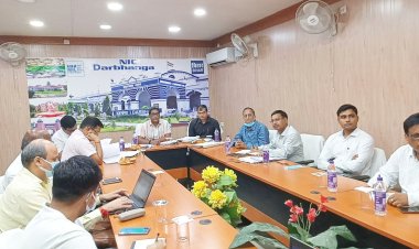 दरभंगा एम्स को लेकर मुख्य सचिव ने की बैठक, अपर मुख्य सचिव ने स्थल भ्रमण कर ली जानकारी