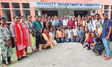 आकाशवाणी, ललित नारायण मिथिला विश्वविद्यालय रसायनविज्ञान विभाग में युवा प्रतिभा खोज प्रतियोगिता आयोजित