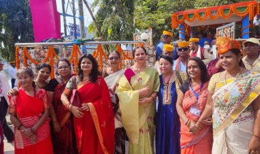 दरभंगा में शोभा यात्रा के साथ शुरू हुआ तीन दिवसीय मिथिला विभूति पर्व समारोह, नागेंद्र झा स्टेडियम में झलकेगी कला और संस्कृति