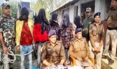 पुलिस की सफलता: अंतर जिला बाइक चोर गिरोह का उद्भेदन, चोरी की 10 बाइक के साथ पांच गिरफ्तार