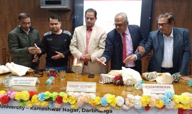 विश्वविद्यालय स्वास्थ्य केन्द्र तथा स्नातकोत्तर वाणिज्य विभाग के संयुक्त तत्वावधान में मेदांता हॉस्पिटल, गुरुग्राम के प्रायोजकत्व में स्वास्थ्य परीक्षण शिविर आयोजित