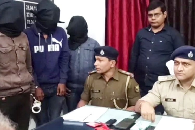 दरभंगा:-  स्कूल संचालक से एक लाख रुपए की रंगदारी मांगने वालों को दरभंगा पुलिस ने दबोचा