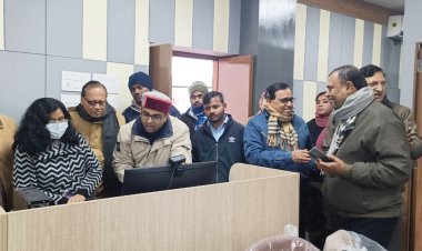 कुलपति प्रोफेसर डॉली सिन्हा ने एडवांस रिसर्च सेन्टर तथा केन्द्रीय पुस्तकालय का गहन निरीक्षण कर दिया आवश्यक निर्देश