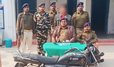 बड़ी वारदात को अंजाम देने की योजना बना रहे 1 कुख्यात अपराधी गिरफ्तार, हथियार बरामद