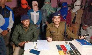 DGP के फार्मूले पर एक्शन में दरभंगा पुलिस, 8 गुंडे चढ़े पुलिस के हत्थे, बड़ी मात्रा में बंदूक-पिस्तौल बरामद, बड़ी अपराधिक घटना को देने वाले थे अंजाम, मब्बी ओपी पुलिस ने दौड़ा-दौड़ाकर दबोचा, CITY SP सागर कुमार झा ने प्रेस कॉन्फ्रेंस कर दी जानकारी