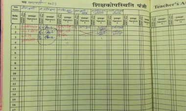 मजाक बनी शिक्षा:- विधायक ने किया हाई स्कूल का निरीक्षण, खुली पोल, बिना सूचना विद्यालय से गायब रहने वाले शिक्षक बना रहे हैं फर्जी उपस्थिति