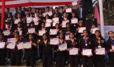 दरभंगा पब्लिक स्कूल में धूमधाम से मना वार्षिक खेलोत्सव,विद्यार्थियों ने कार्यक्रम प्रस्तुत कर किया मंत्रमुग्ध