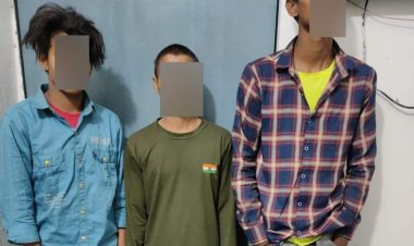 दुकान में चोरी करते रंगेहाथ धराया चोर, लोगों ने किया पुलिस के हवाले