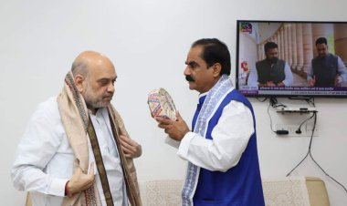 एम्स का निर्माण जल्द होगा शुरू, गृह मंत्री अमित शाह से मिले सांसद डॉ. गोपालजी ठाकुर