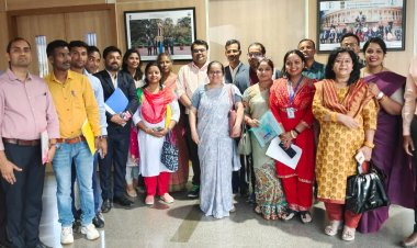 भारत सरकार के युवा कार्यक्रम एवं खेल मंत्रालय द्वारा नई दिल्ली में आयोजित प्रशिक्षण कार्यक्रम में शामिल हुई डॉ सोनी शर्मा