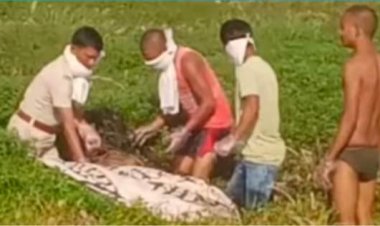 दरभंगा बहादुरपुर थाना के भगवती स्थान निवासी रवि पासवान का शव रेलवे गुमती के गड्ढे से बरामद, तीन माह से लापता था रवि, परिवार में दिखा पुलिस के प्रति आक्रोश