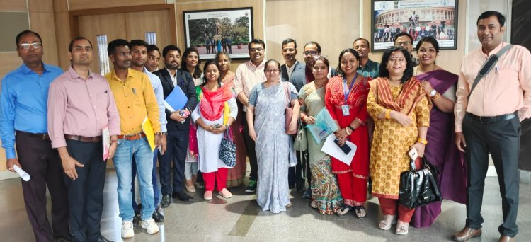 भारत सरकार के युवा कार्यक्रम एवं खेल मंत्रालय द्वारा नई दिल्ली में आयोजित प्रशिक्षण‌ कार्यक्रम में शामिल हुई डॉ सोनी शर्मा