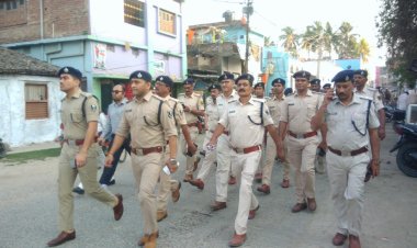 दरभंगा पुलिस की हनक से सभी अपराधी छिपे मांद में, शांति के साथ चाक-चौबंद व्यवस्था. (आलोक आशीष)