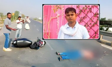 दरभंगा में अनियंत्रित कंटेनर ने स्कूटी सवार युवक को कुचला, पहिया चढ़ने से मौत, सिर हुआ धड़ से अलग