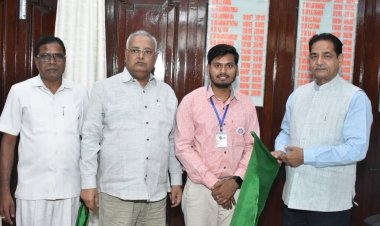 मिथिला विश्वविद्यालय का जयप्रकाश कुमार साहू बिहार के प्रतिनिधि छात्र के रूप में मंगलवार को संसद को करेंगे संबोधित