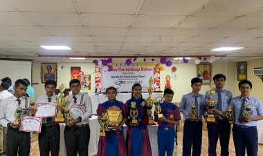 दरभंगा में Rotary Darbhanga Midtown के अंतर स्कूल क्विज प्रतियोगिता  में Cinderella English School विजेता, दूसरे स्थान पर Madonna English School और तीसरे स्थान पर Darbhanga Public School के छात्रों ने पाई सफलता