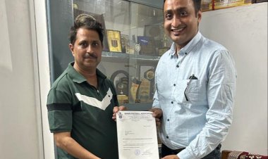 मनीष राज, दरभंगा फुटबॉल संघ के संयोजक नियुक्त किये गए