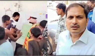 नाला सफाई के दौरान करंट लगने से सफाई कर्मी की गई मौत, परिजनों का रो रो कर है बुरा हाल, महापौर ने दिया जांच का आदेश