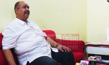 दरभंगा गंगा रेसीडेंसी के होटल व्यवसाई बाल कृष्ण झा ने उठाया जान-माल की सुरक्षा का मामला