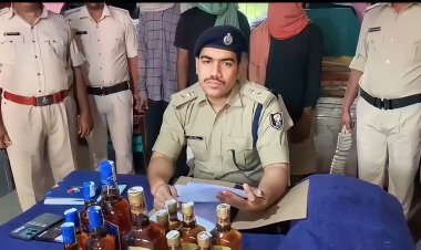 रांची से लाई जा रही 386 कार्टून शराब के साथ दरभंगा पुलिस ने तीन तस्कर को किया गिरफ्तार