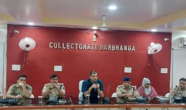 डीएम और एसएसपी की संयुक्त अध्यक्षता में मुहर्रम पर्व को ले विधि व्यवस्था हेतु बैठक आयोजित।