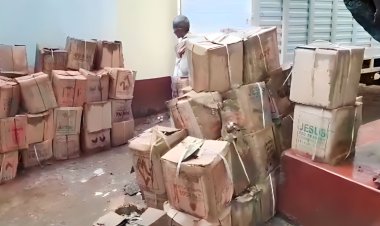 दरभंगा में पुलिस को देखते ही नौ, दो ग्यारह हुए शराब तस्कर, अंडा लदे वाहन से अवैध शराब की बड़ी खेप बरामद, भारी मात्रा में शराब जब्त