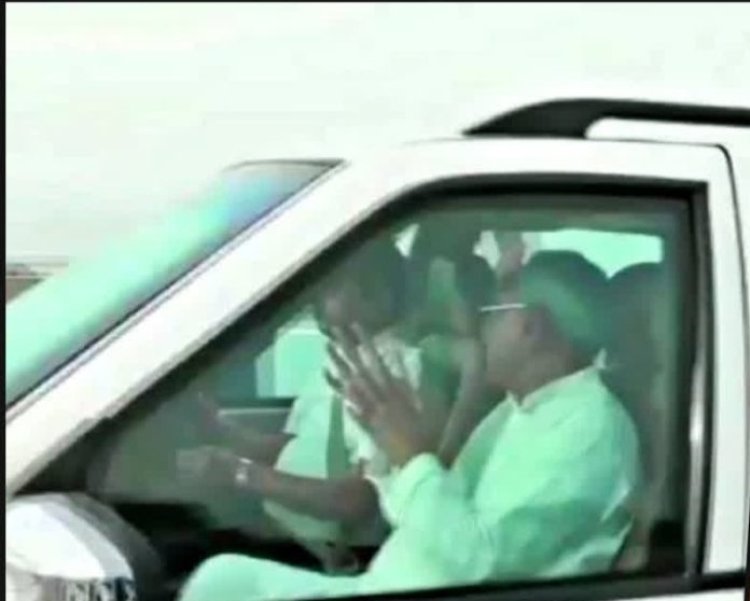 पटना पुलिस को खुल्लमखुला चैलेंज; CM नीतीश कुमार का बिना सीट बेल्ट लगाए वीडियो वायरल, भाजपा ने साधा निशाना, फाइन भरने की मांग
