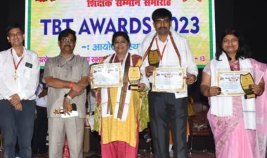 निशुल्क शिक्षा देने वाले आठ शिक्षक हुए पटना में सम्मानित