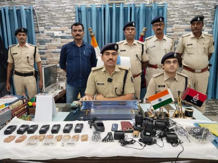 समस्तीपुर में सिपाही भर्ती परीक्षा से पूर्व ही चार मुन्नाभाई गिरफ्तार, कई इलेक्ट्रॉनिक डिवाइस और परीक्षार्थियों के एडमिट कार्ड भी बरामद