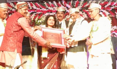 सोनी चौधरी को मिथिला विभूति और मिथिला गौरव सम्मान मिलने से इलाके में हर्ष