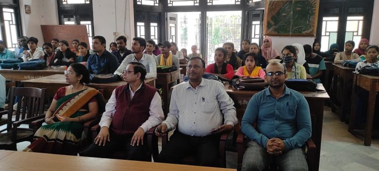 ललित नारायण मिथिला विश्वविद्यालय के भूगोल विभाग में मनाया जीआईएस दिवस