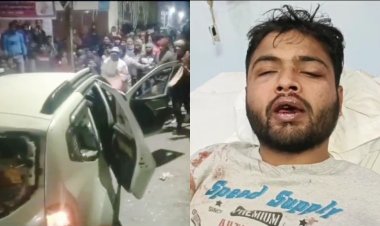 दरभंगा में देखने को मिला रफ्तार का कहर, बाइक सवार को ठोकर मारकर भाग रही कार खुद बिजली पोल से टकराई, उग्र लोगो ने पुलिस पर किया पथराव, दो पुलिस कर्मी घायल, मोके पर कैंप कर रही पुलिस