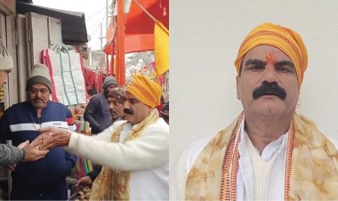 भाजपा सांसद ने दीपोत्सव को लेकर श्रीराम दीप का किया वितरण, उल्लास के बीच भगवा रंग में रंगा शहर