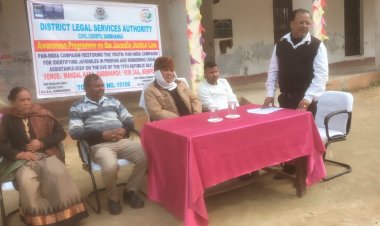 रिस्टोरिंग द यूथ-2024″ के आलोक में बेनीपुर मंडल कारा में जुवेनाइल जस्टिस कानून विषय पर जागरूकता कार्यक्रम का किया गया आयोजन