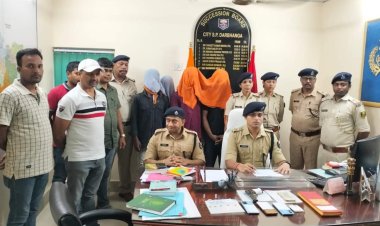 दरभंगा पुलिस के हाथ लगी कामयाबी: तीन अलग- अलग मामले में हथियार के साथ पुलिस के हत्थे चढ़े 4 अपराधकर्मी