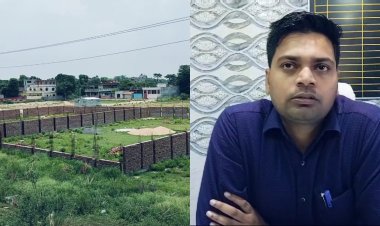दरभंगा में नही थम रहा भूमाफिया आतंक, तालाब के बाद सरकारी जमीन को बेचकर हो रहे है मालामाल, प्रशासन बनी है मूकदर्शक