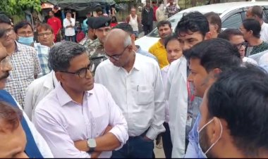 दरभंगा दौरे पर पहुंचे स्वास्थ्य विभाग के अपर मुख्य सचिव प्रत्यय अमृत, कहा: इस साल के अंत तक एम्स निर्माण का काम होगा शुरू