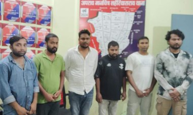 दरभंगा पुलिस की निजी होटल में दबिश, शराब पार्टी करते छह युवक गिरफ्तार, कमरा नंबर 106 सील