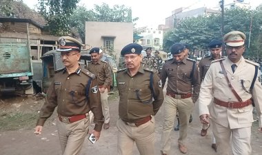 नगर थाने का आईजी राजेश कुमार ने किया निरीक्षण: कहा- दरभंगा, मधुबनी, समस्तीपुर में अच्छा रिस्पांस दे रही है यहां की पुलिस, अपराधियों के खिलाफ कठोर कार्यवाई के दिए निर्देश