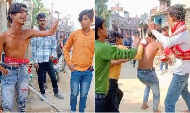 दिव्यांग नाबालिक की जमकर पिटाई: पिटते हुए फाड़े कपड़े, दरभंगा में खंभे से बांधकर भी मारा; दोस्तों से हुआ था पुरानी रंजिश