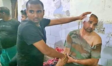 पिता के बरखी में शामिल होने आए दिल्ली आर्मी कैंट के डॉक्टर राकेश पर जमकर चले लाठी-डंडे व कुल्हाड़ी, हालत गंभीर