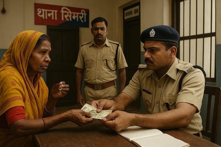 "दरभंगा पुलिस की ‘ईमानदारी योजना’: आरोपी छोड़वाइए, सोने के टॉप्स गिरवी रखिए, और अगर विरोध करें तो जाति सुनिए, धमकी पाइए क्या शानदार लोकतंत्र है!"