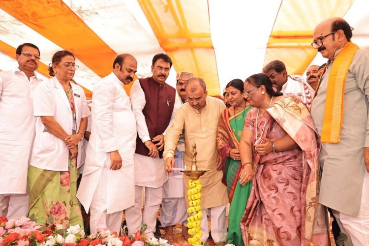"शब्दों की बारात और उद्घाटन का शोर, पर दरभंगा के अस्पतालों में अब भी दर्द का ही राजपाट: मंत्री मंगल पाण्डेय के सपनों की पट्टिका और ज़मीनी सच्चाई के बीच झूलता बिहार"