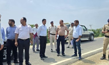 कमला की कोप कथा को रोकने की कवायद: जिलाधिकारी कौशल कुमार की अगुवाई में तटबंधों की नस-नस की जांच, और अफसरों को दिया गया अल्टीमेटम