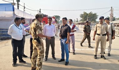 मतगणना की उलटी गिनती शुरू: दरभंगा में प्रशासनिक सख्ती और लोकतंत्र का उत्सव डीएम कौशल कुमार और एसएसपी जगुनाथ रेड्डी जलारेड्डी ने मतगणना केंद्र का किया निरीक्षण, दी सख्त चेतावनी और भरोसे की मुस्कान