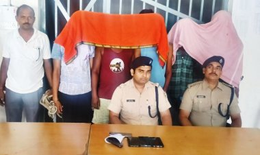 ताजपुर में पंचायत नहीं, बारूद से फैसला लिखने की थी तैयारी! पुलिस चेकिंग देखते ही तीन बाइक पर सवार हथियारबंद युवक भागे, घेराबंदी में पांच दबोचे गए; कमर से 7.65 एमएम पिस्टल और जिंदा कारतूस बरामद, पूछताछ में सामने आई कथित फायरिंग की साजिश...दो फरार, एक कथित मास्टरमाइंड भी नामजद; वक्त रहते पुलिस पहुंची, वरना पंचायत की चौखट पर गूंज सकती थीं गोलियां!
