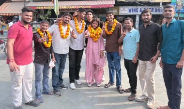 पघारी से दिल्ली विश्वविद्यालय तक हर्षना कुमारी चौधरी की सशक्त मौजूदगी, शहीद भगत सिंह कॉलेज छात्र संघ चुनाव में केंद्रीय काउंसलर पद पर जीत से दरभंगा का नाम रोशन; राष्ट्रीय स्तर की टेबल टेनिस खिलाड़ी ने छात्र हितों, संवाद और गलत के खिलाफ आवाज को बनाया अपनी नई जिम्मेदारी का आधार